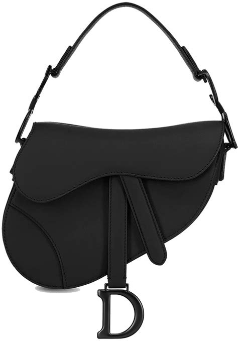 dior saddle bag all black|christian dior saddle bag price.